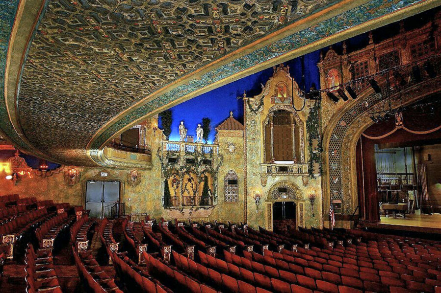 Interior of the Palace Theater in Marion, Ohio