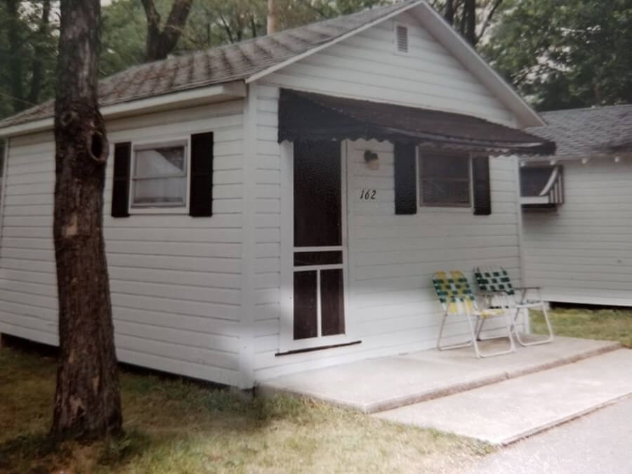 Individual cabin at the Central Ohio Nazarene Camprounds