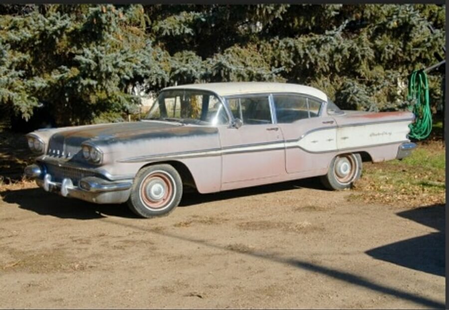 a 1958 Pontiac