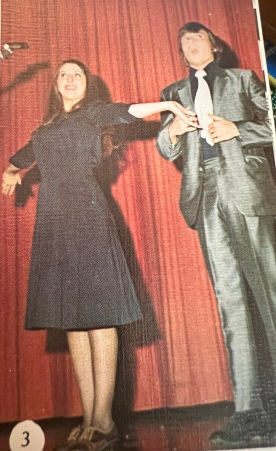 Merry Thornton and John Miller in Guys and Dolls at Harding High School in Marion, Ohio