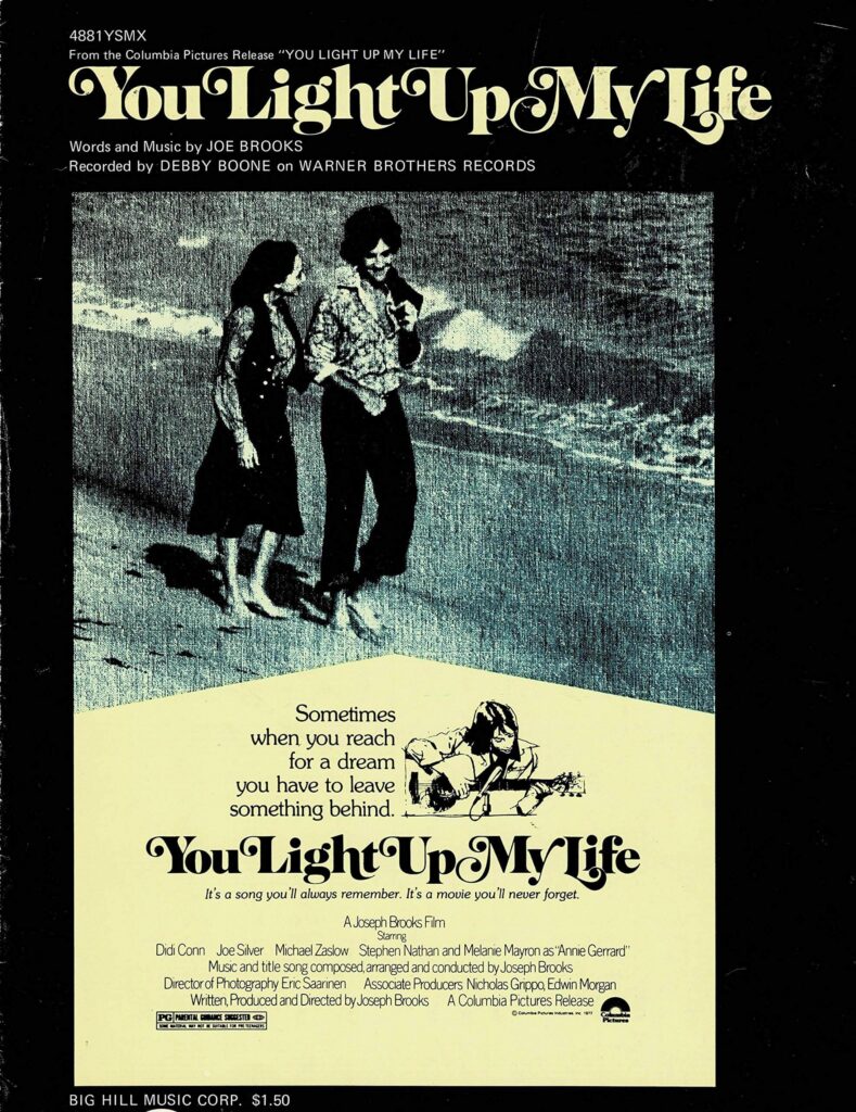 Movie poster for You Light Up My Life