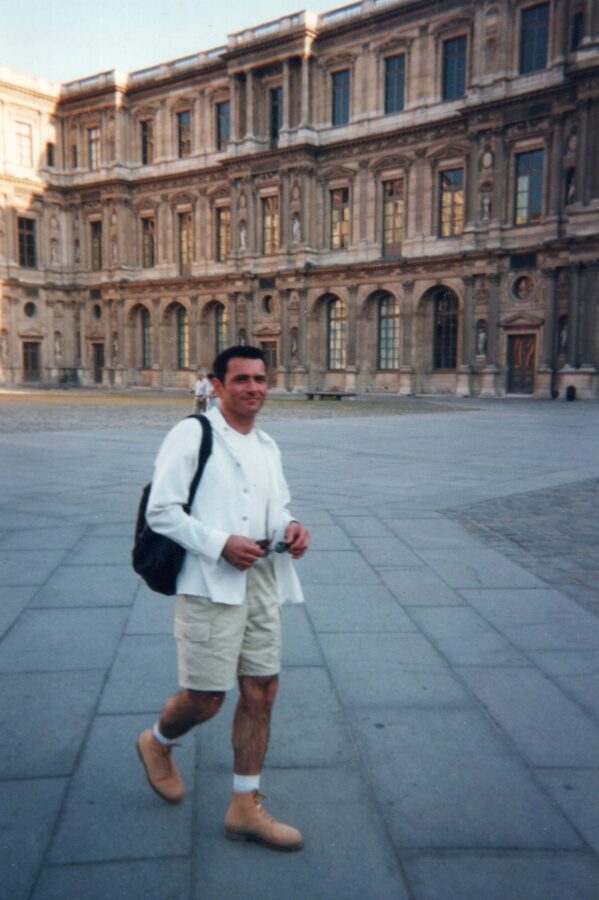 My Paris boyfriend, Frederic out and about in Paris