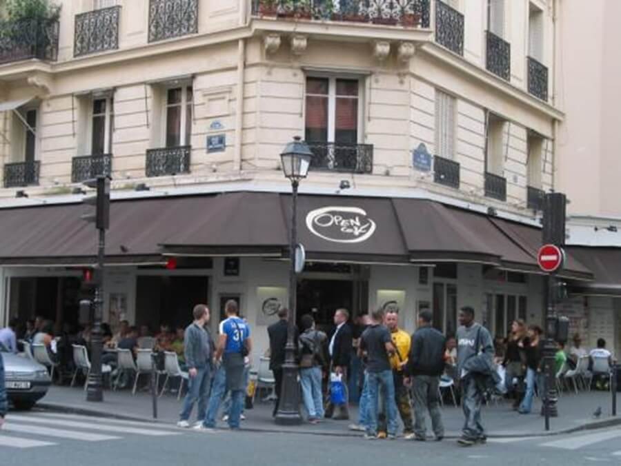 Open Café in Paris, France