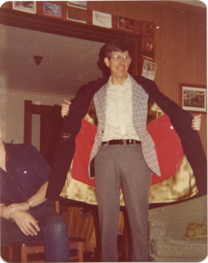 John G Hoffman, dad being dad