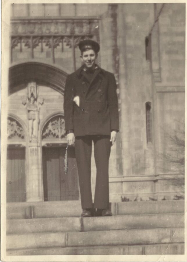 John G Hoffman in the Navy