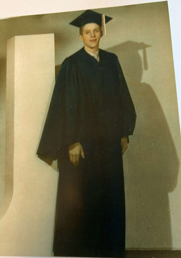 John G Hoffman graduation photo